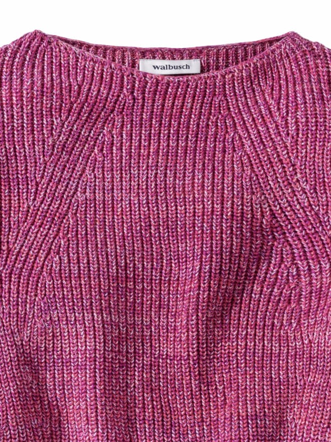 Baumwoll-Pullover Farbenspiel