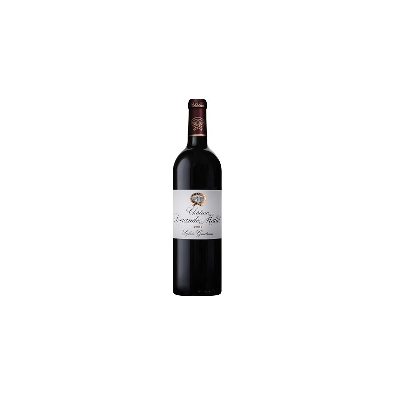 Château SOCIANDO MALLET 2022 - Haut-Médoc - par Caisse bois de 6 Magnums 150 cl