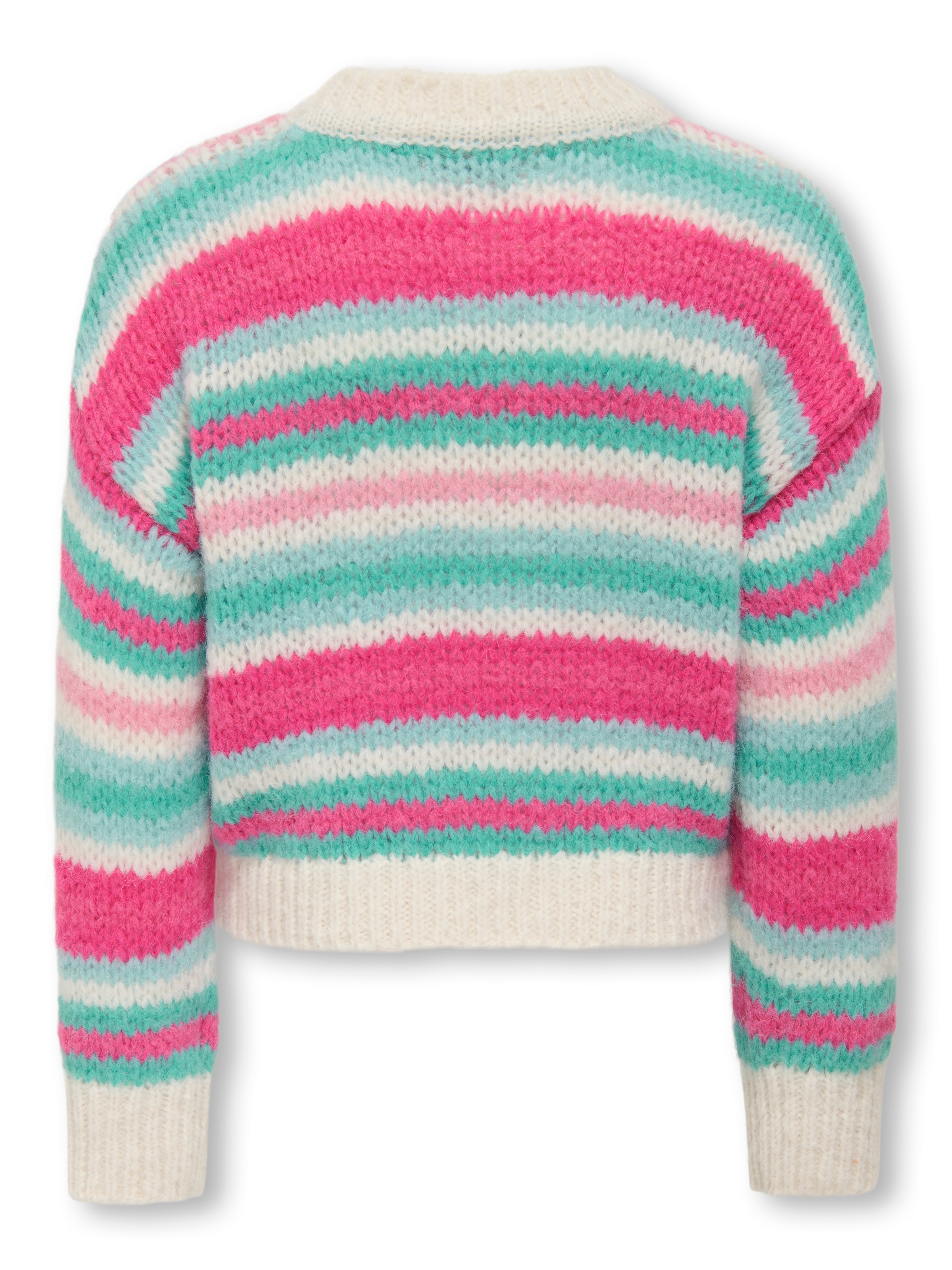KIDS ONLY Strickpullover »KOGALYSSA LIFE LS STRIPE O-NECK CP KNT«