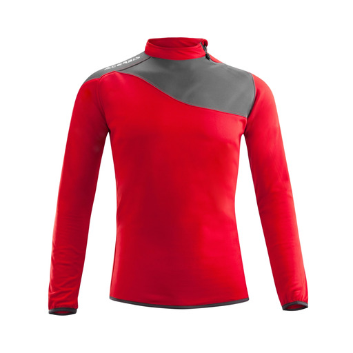 Camiseta Acerbis com gola alta e zíper