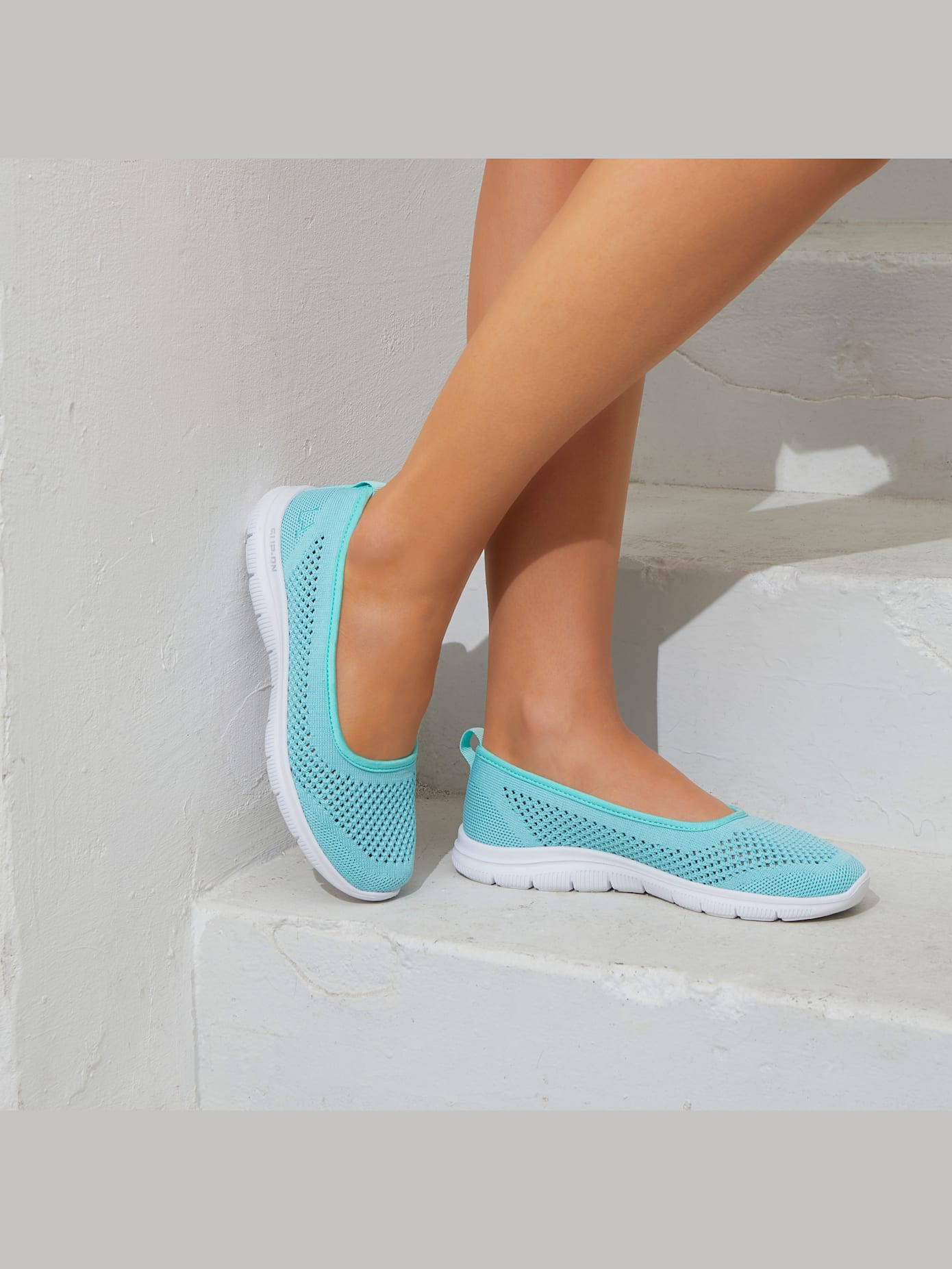 Sneakers ballerines léger et aéré