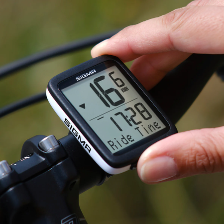 BC 10.0 WL Velocomputer kabellos  schwarzweiss