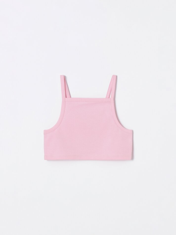 Conjunto com 2 regatas básicas - Rosa Fluorescente