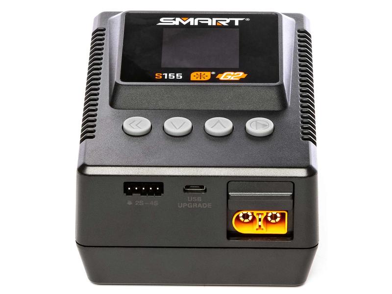 Spektrum Ladegerät Smart S155 G2 AC 55W 1-4S, IC3 / IC5 Spektrum Smart Ladegerät für 1-4S LiPo Akkus