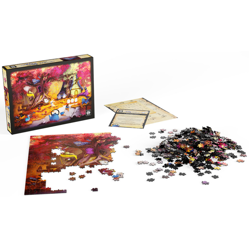 Arcana Puzzle 1000 pièces: Alice aux Pays des Merveilles