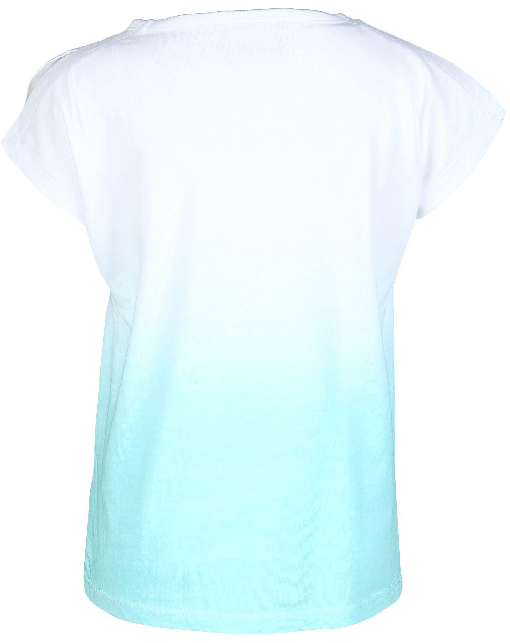 T-Shirt PARADISE in weiß/blau