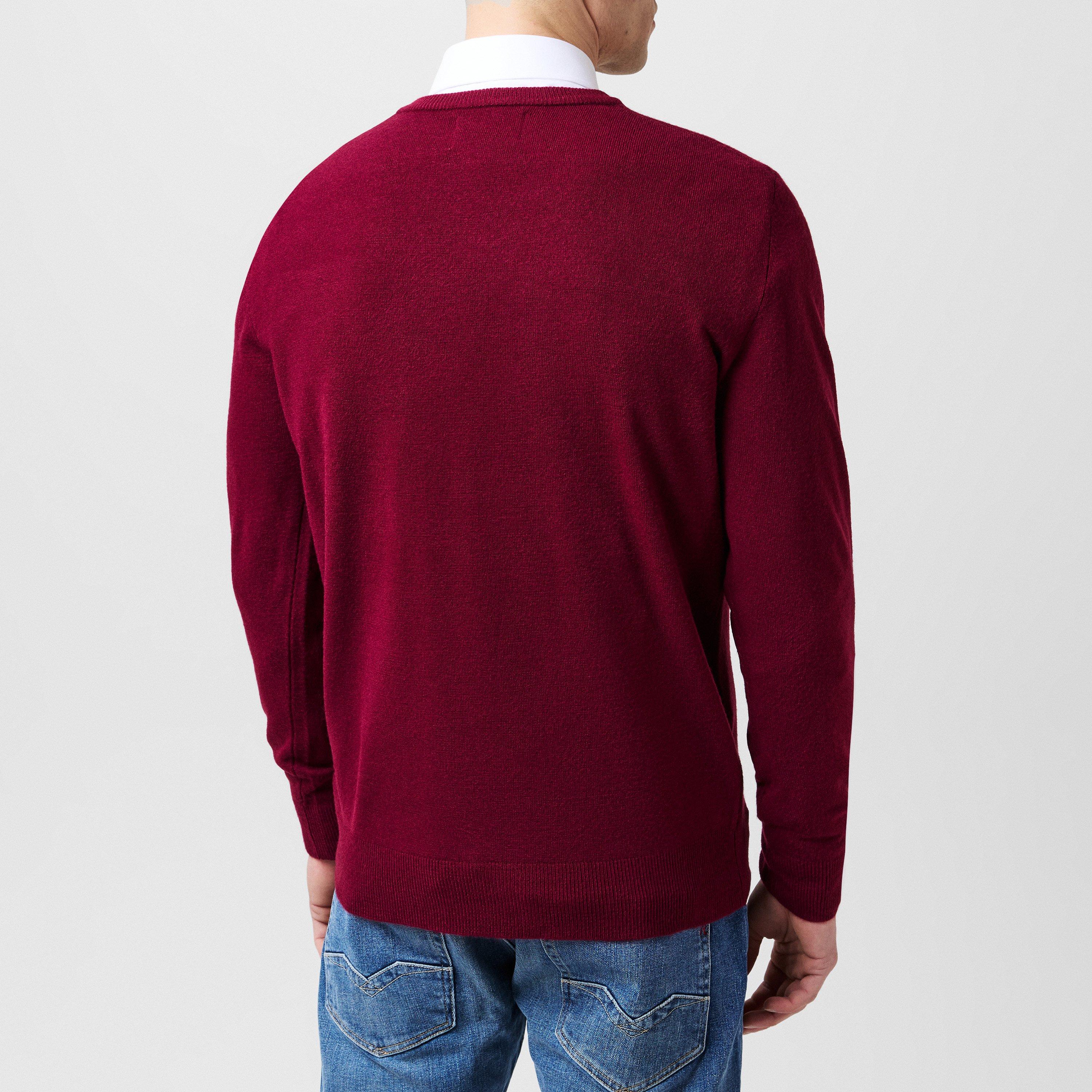 Lee Cooper Long sleeve V Neck Jumper