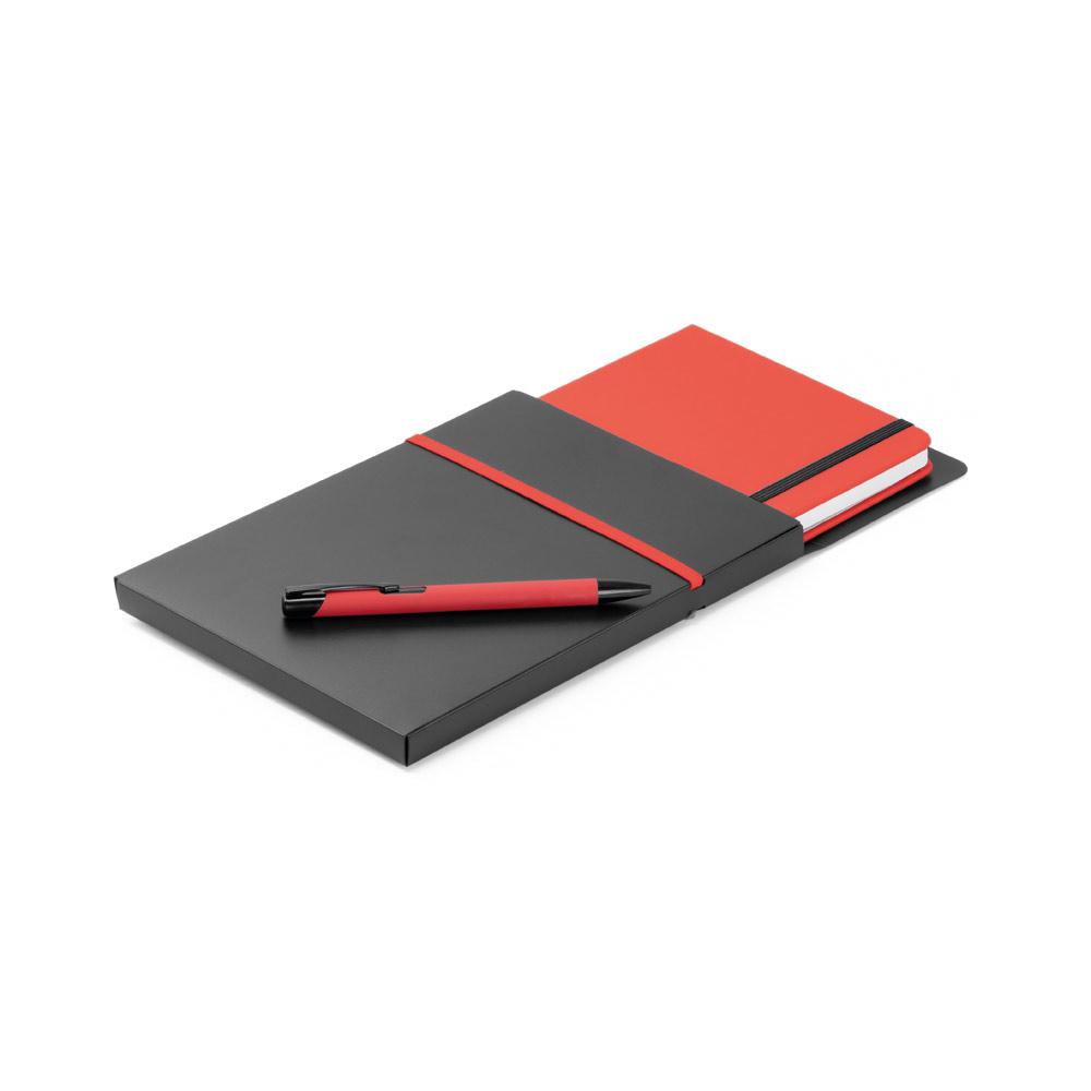 hi!dea 93795 - Coffret stylo à bille et bloc-notes A5