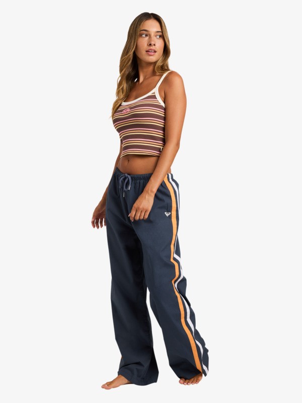 Welcome Home Pantalon ample Bleu Femme