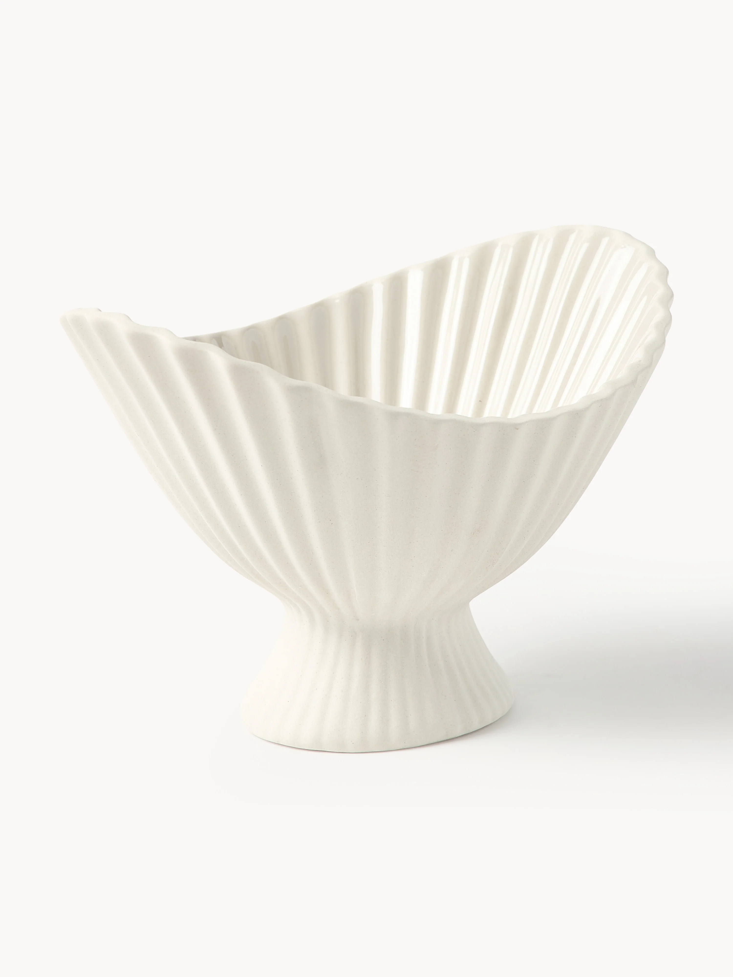 Decoratieve schaal Fountain van keramiek, B 19 cm