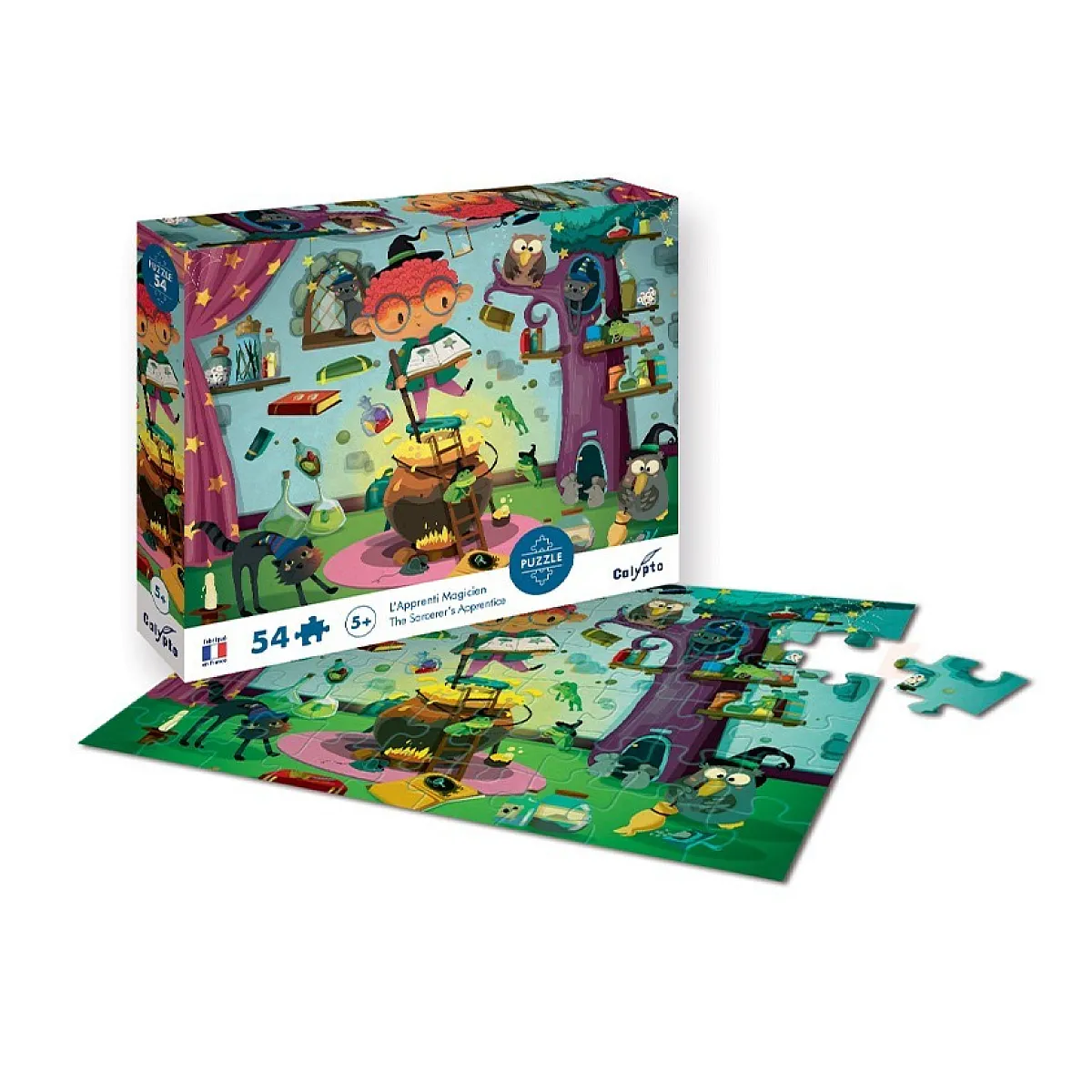 Sentosphere Puzzle Calypto L'Apprenti Magicien 54 Pièces