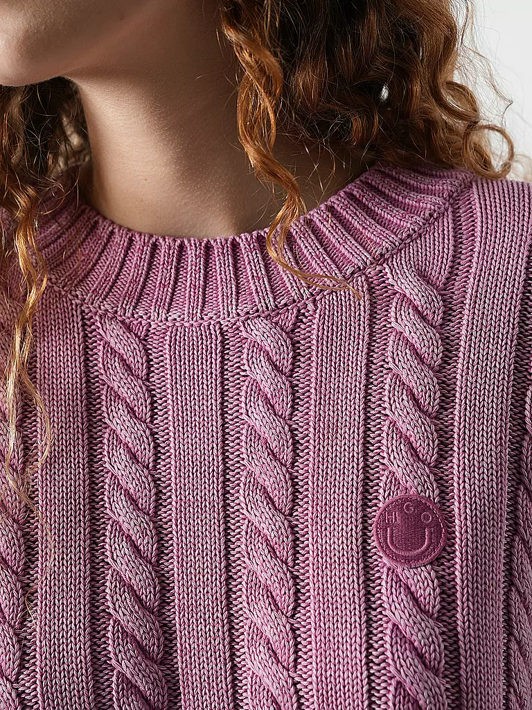 HUGO Strickpullover rosa
