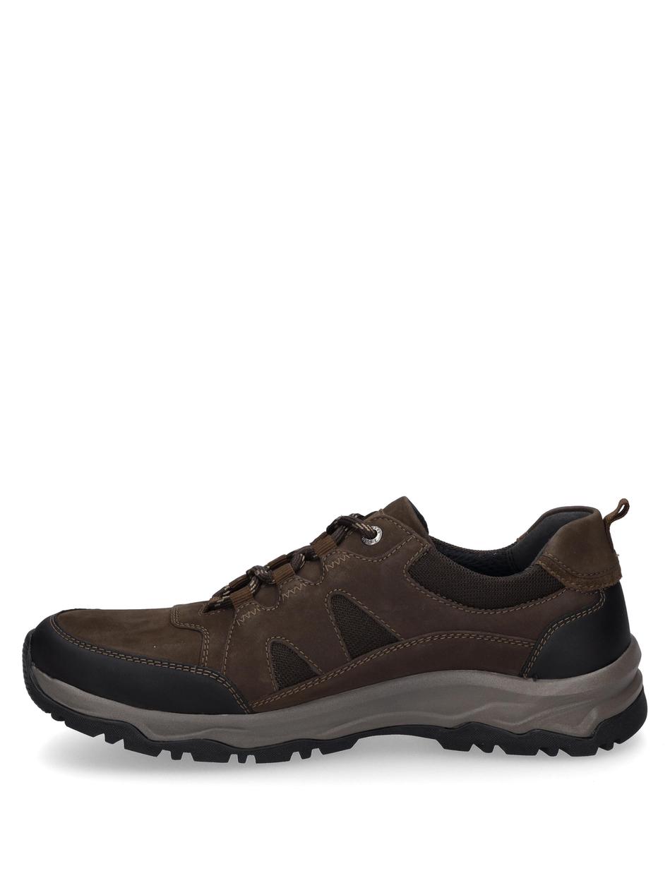 Halbschuh Leroy 50, braun-kombi