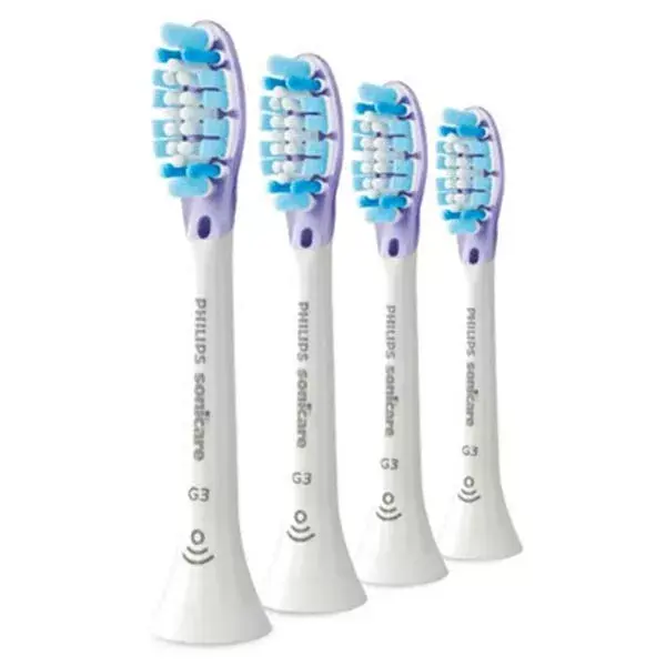 Conjunto de 4 cabeças de escova Philips Sonicare Premium Gum Care brancas
