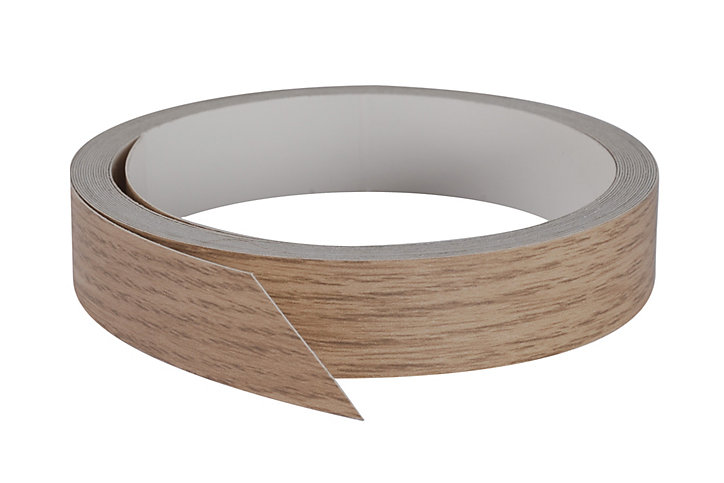 Chant mélaminé adhésif Nordlinger Pro chêne 19 mm x 5 m