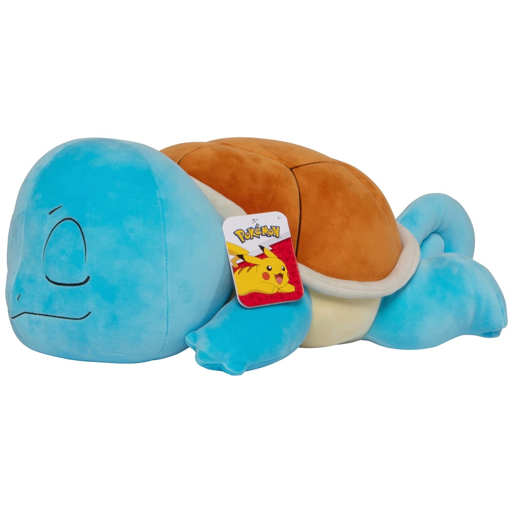 Pokémon 45 cm Plüschtier: Schlafendes Schiggy