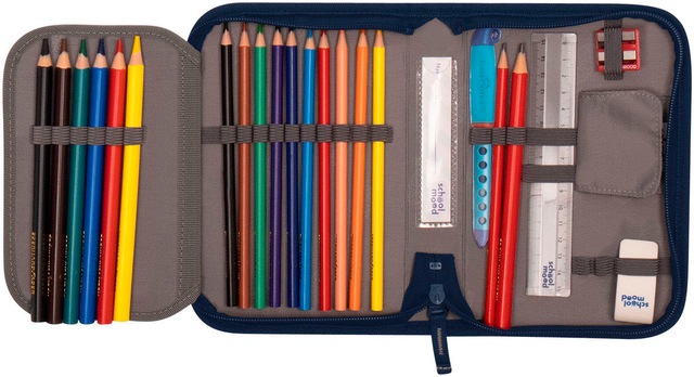 SCHOOL-MOOD® Schulranzen »Timeless Pro« retroreflektierende Flächen
