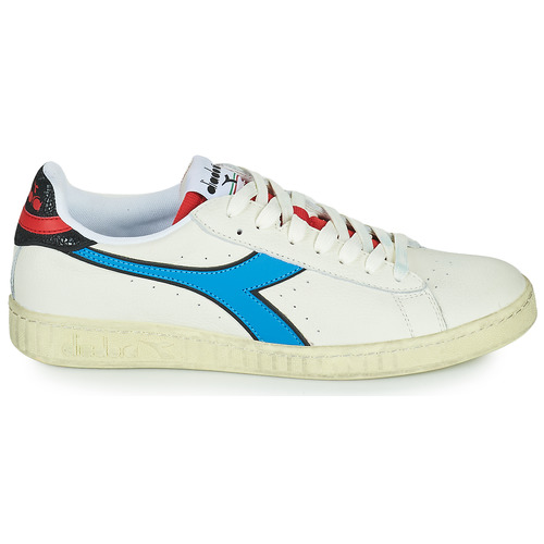 Diadora - GAME L LOW ICONA - Blanc / Bleu / Rouge