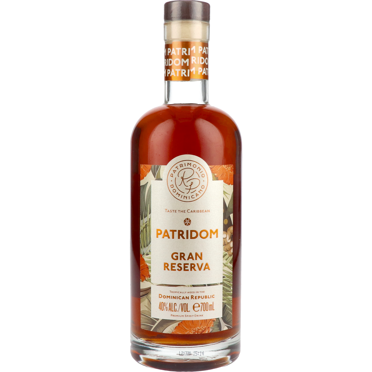Patridom Gran Reserva Rum 70 cl