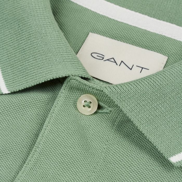 Gant Tipping SS Pique Rugger Polo Heren
