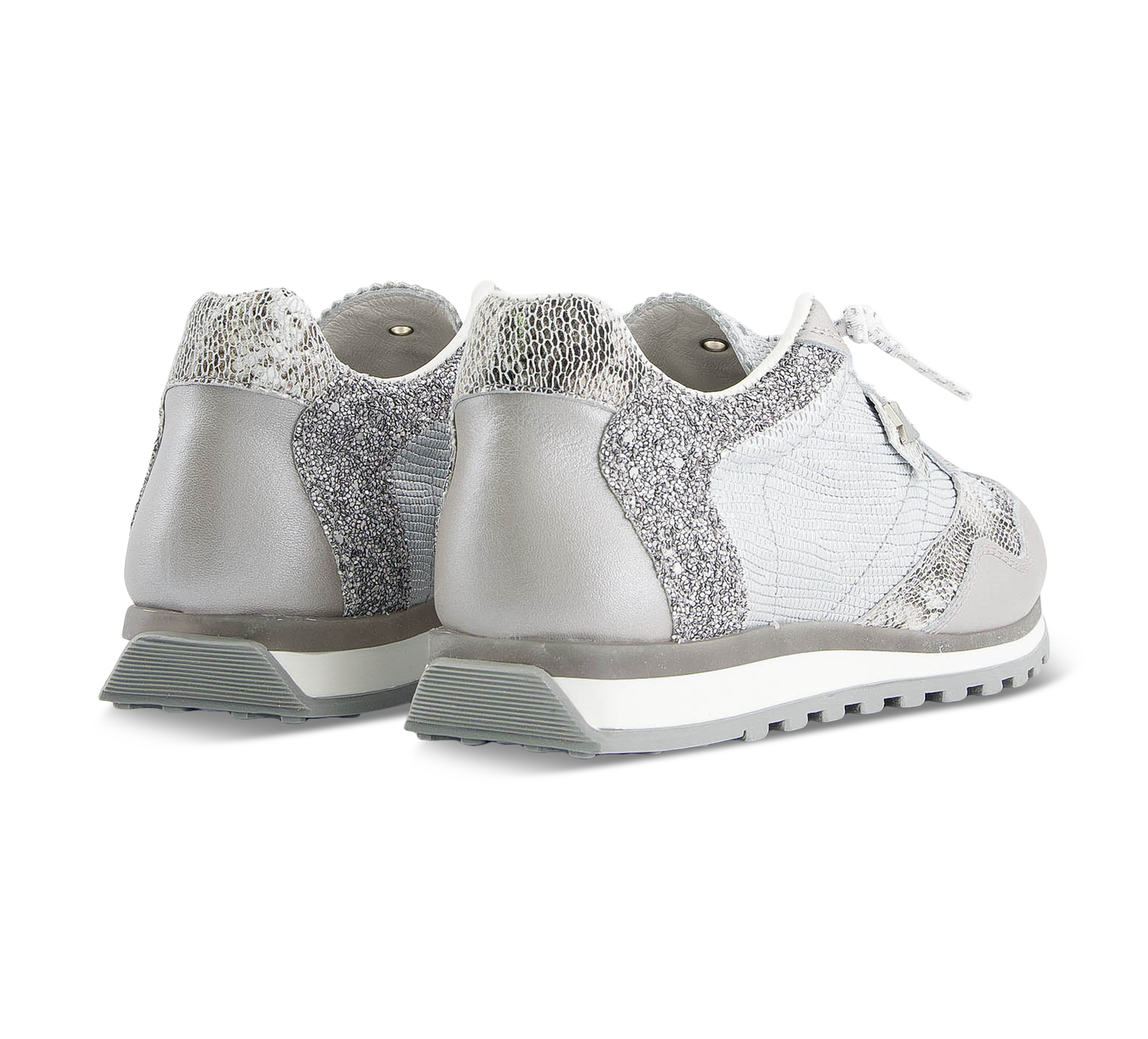 1874 by Walder Sneaker low silber