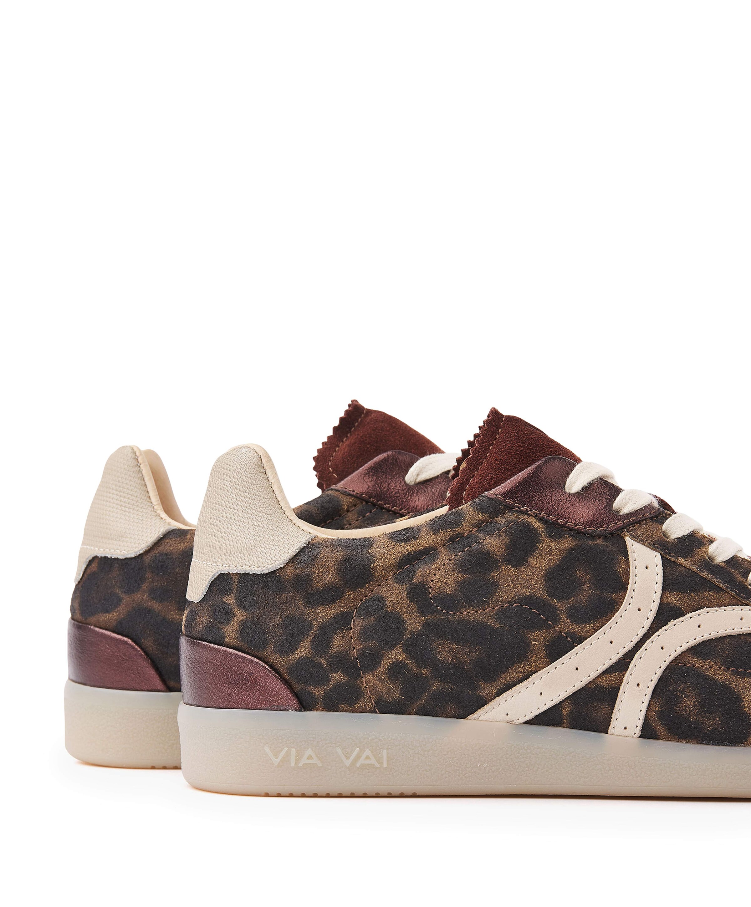VIA VAI Nilla Khloe dames sneakers bruin