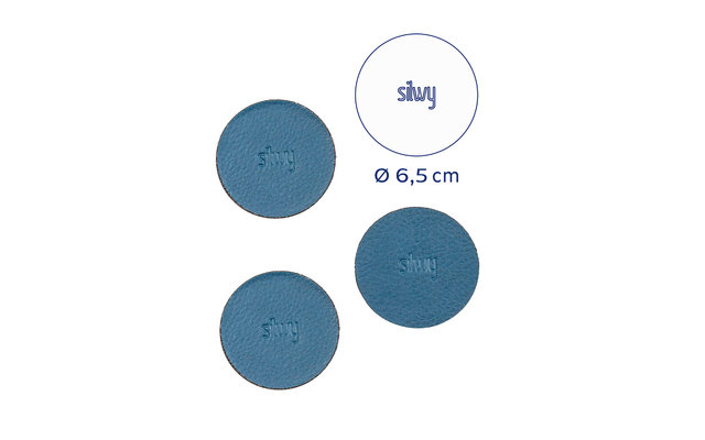 silwy® Magnet-Pads 6,5 cm 4er Set