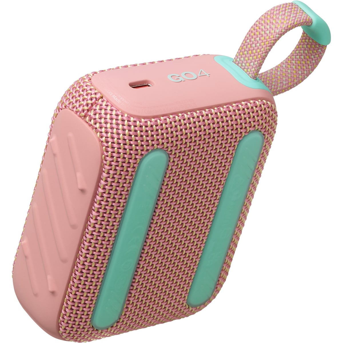 JBL Go 4 bærbar høyttaler (rosa)
