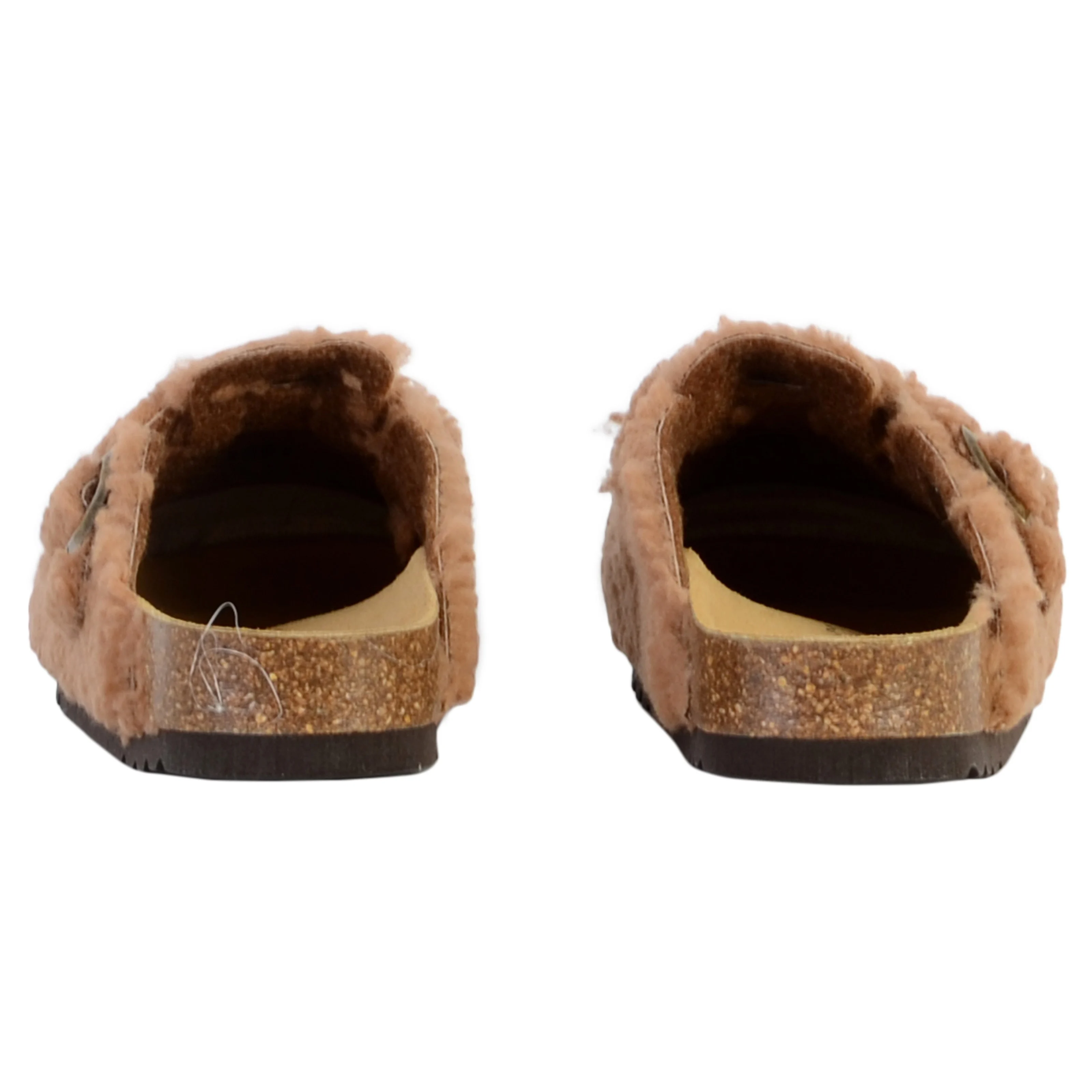 Mules cuirfae | Marron