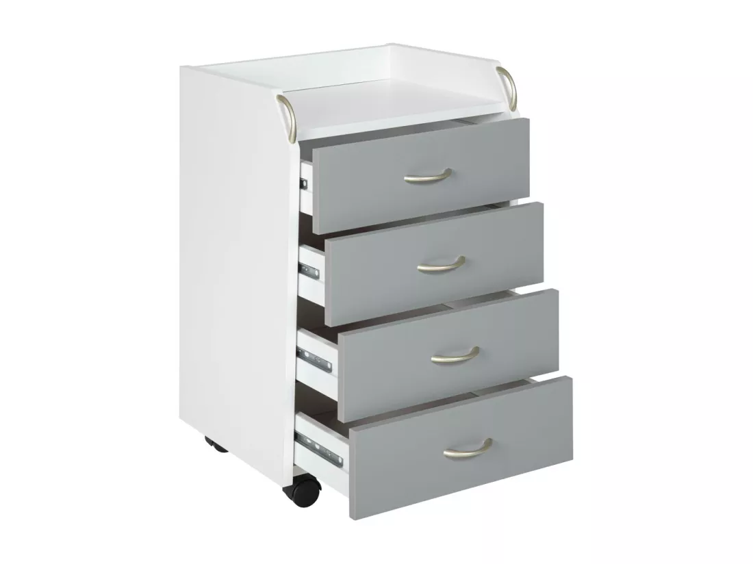 Caisson de Bureau 4 Tiroirs 