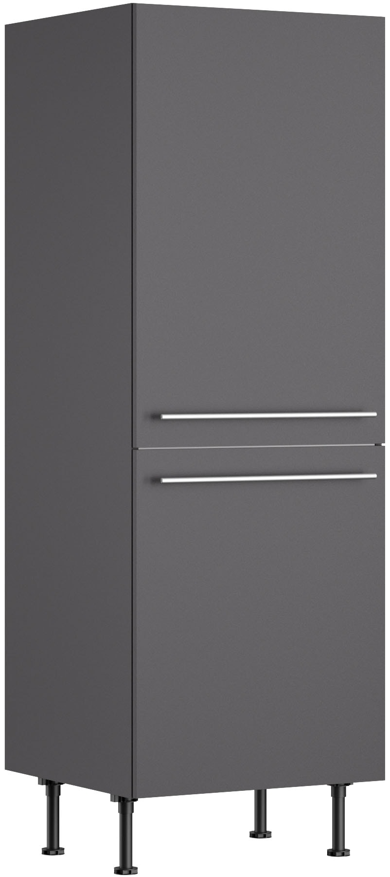 KOCHSTATION Kühlumbauschrank »KS-Bern2« Breite 60 cm, Höhe 176,6 cm, 2 Türen (Höhe 89,2/70 cm), 1 Einlegeboden