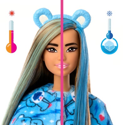 Barbie Cutie Reveal Dukke Care Bears, Blå