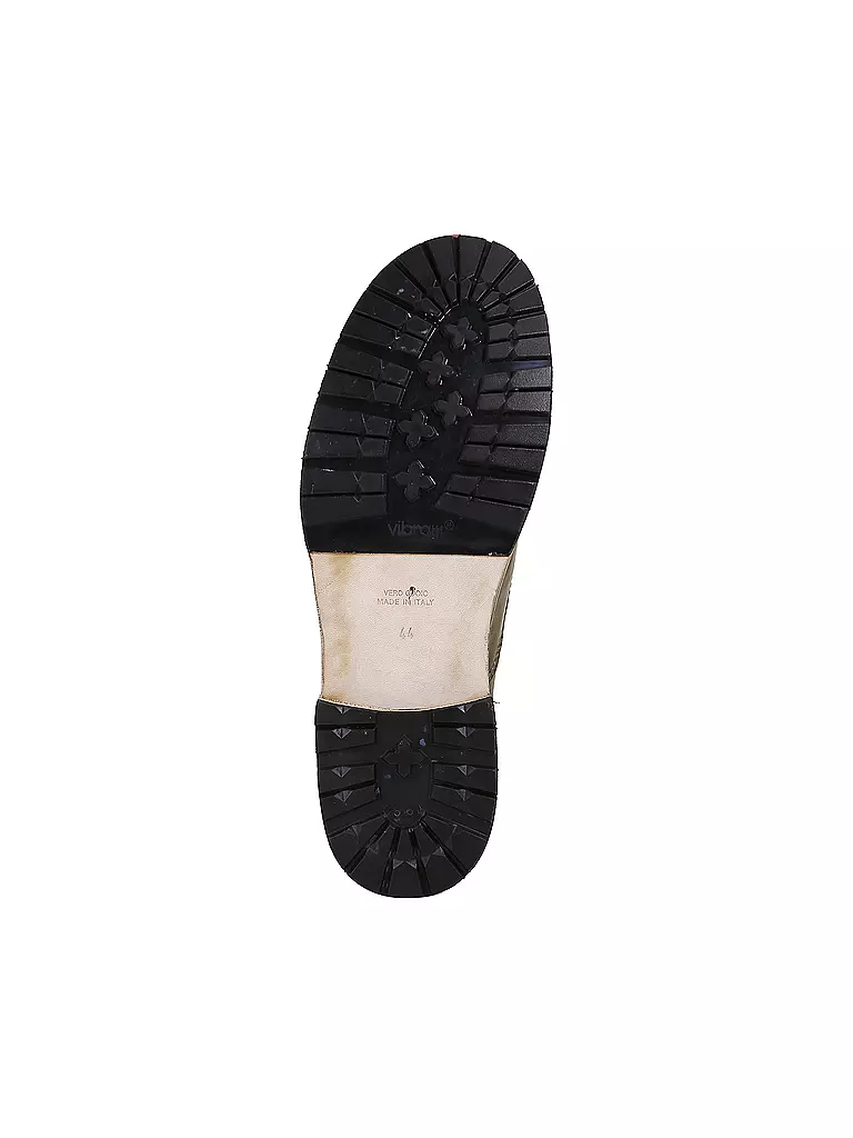 DIRNDL & BUA Trachtenschuhe Hirsch braun