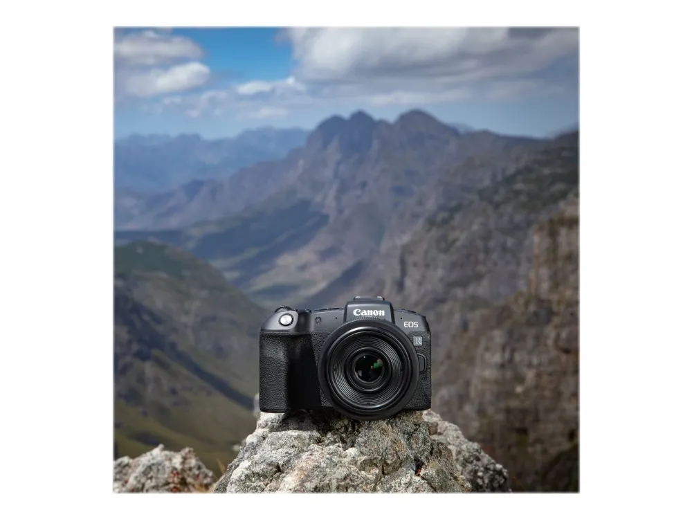 Canon EOS RP - Digitalkamera - spejlløst - 26.2 MP - Full Frame - 4K / 25 fps - 4.3x optisk zoom RF 24-105 mm F4-7.1 IS STM objektiv - Wi-Fi, Bluetooth