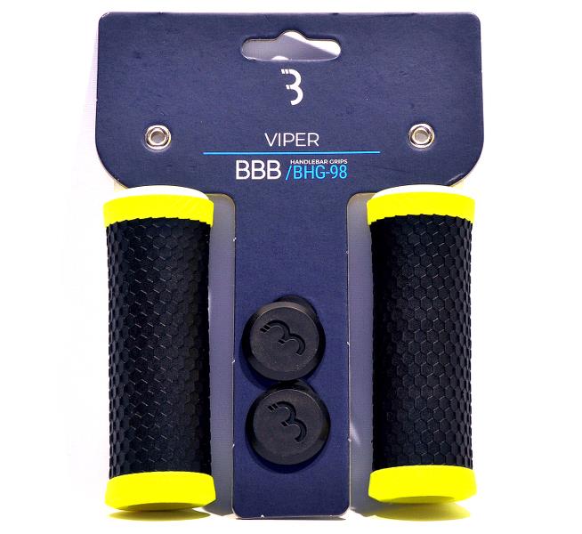 BBB Viper Håndtag sort/neon gul