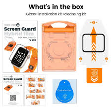 Apple Watch (40mm) Screen Guard Hybrid PET Film   Montagerahmen (SGA-AW40)