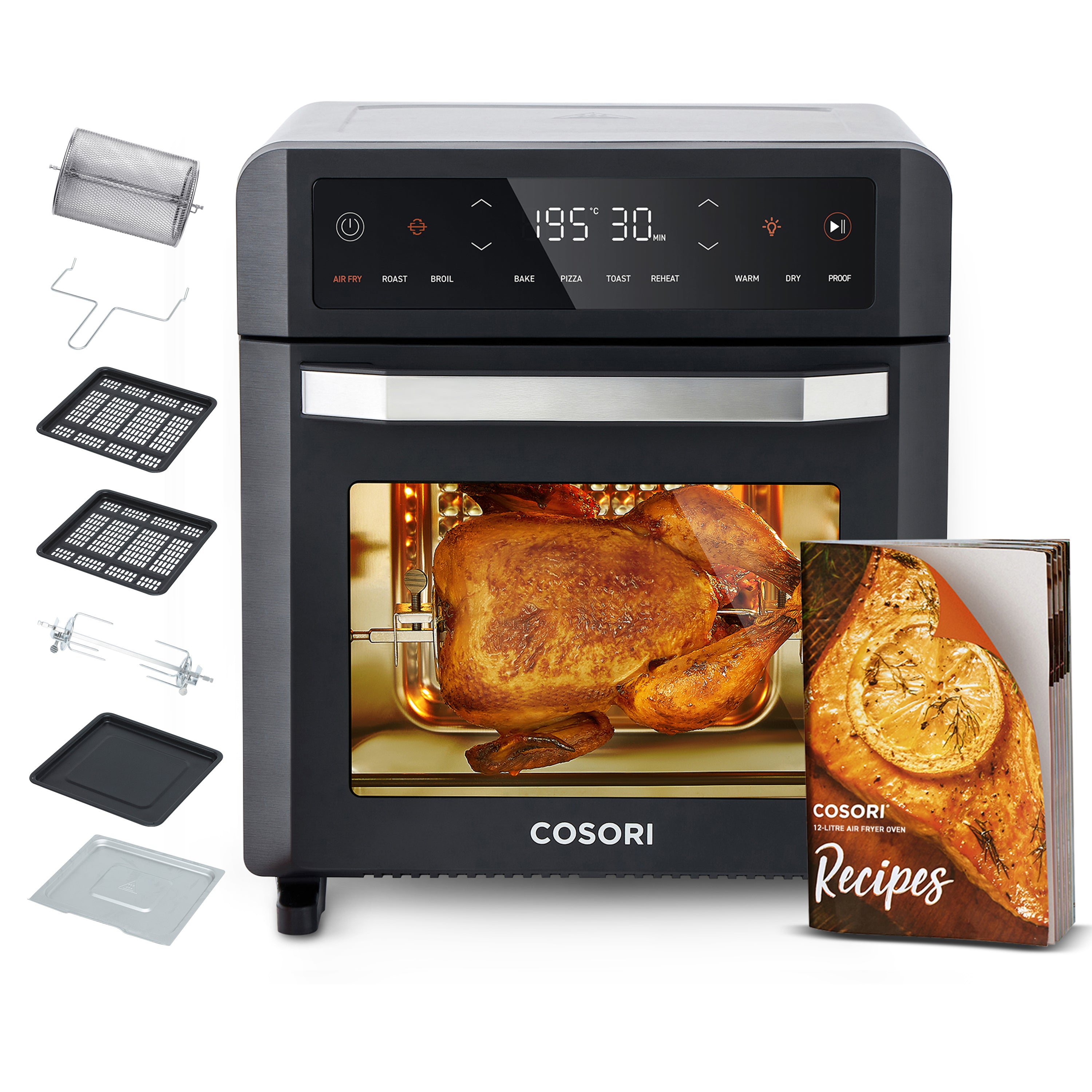 COSORI 12-Liter Heißluftfritteuse Backofen