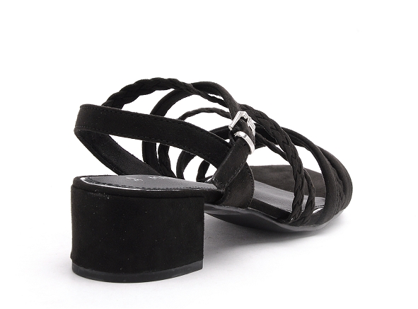 Marco tozzi nu pieds talons femme 28203 noir