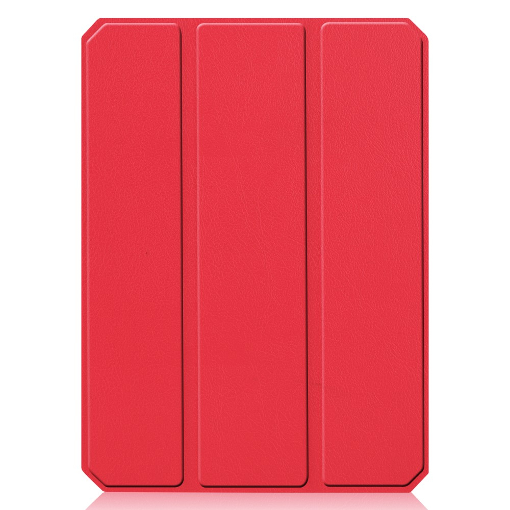 iPad Mini 7 (2024) / Mini 6 (2021) Leder Tasche Smart Cover Hülle - Rot