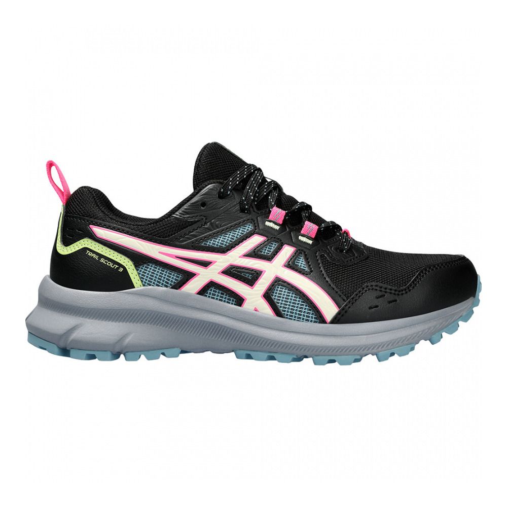 Asics TRAIL SCOUT 3 - Chaussures trail Femme black/birch