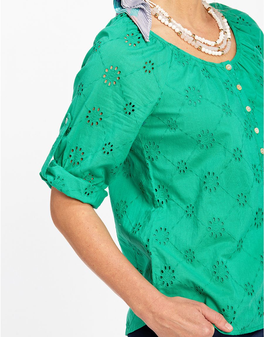 Blouse broderie anglaise
