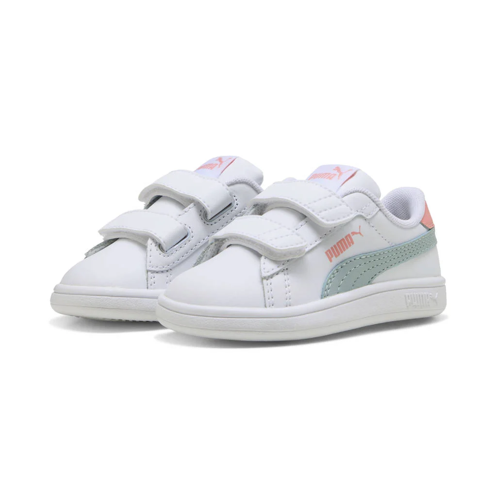 Puma Smash 3.0 L Vsneakers wit/mintgroen/roze