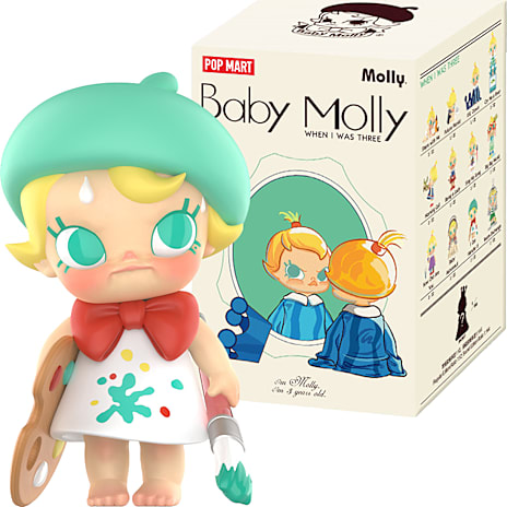 Baby molly when i was three samlerfigur – flere varianter – assorteret
