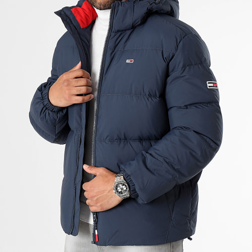 Doudoune Capuche Essential 5447 Bleu Marine