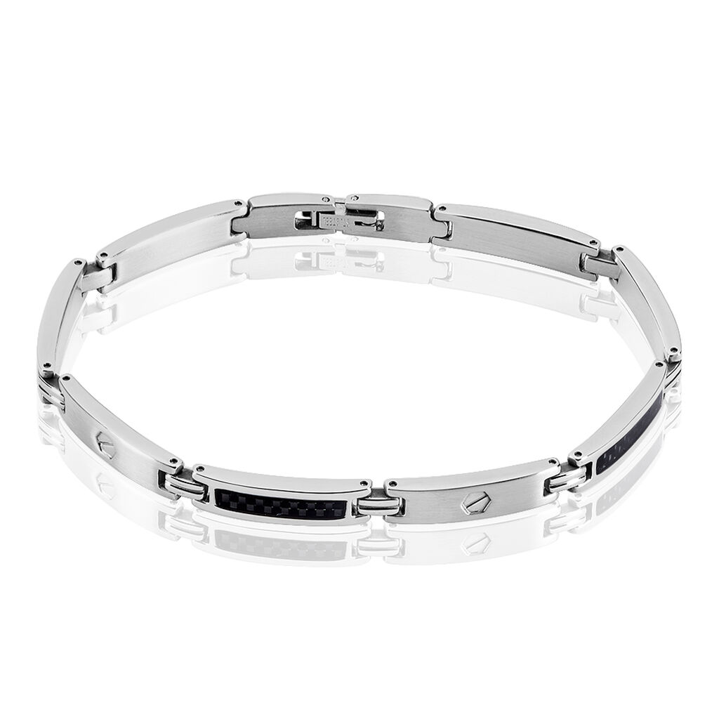 Bracelet Patrick Acier Blanc