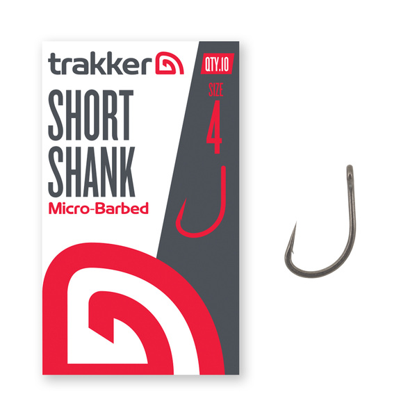 Hameçons Trakker Short Shank Hooks Barbless (10 pcs)