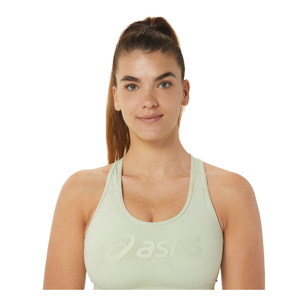 Asics CORE - Brassière Femme whisper green/whisper green