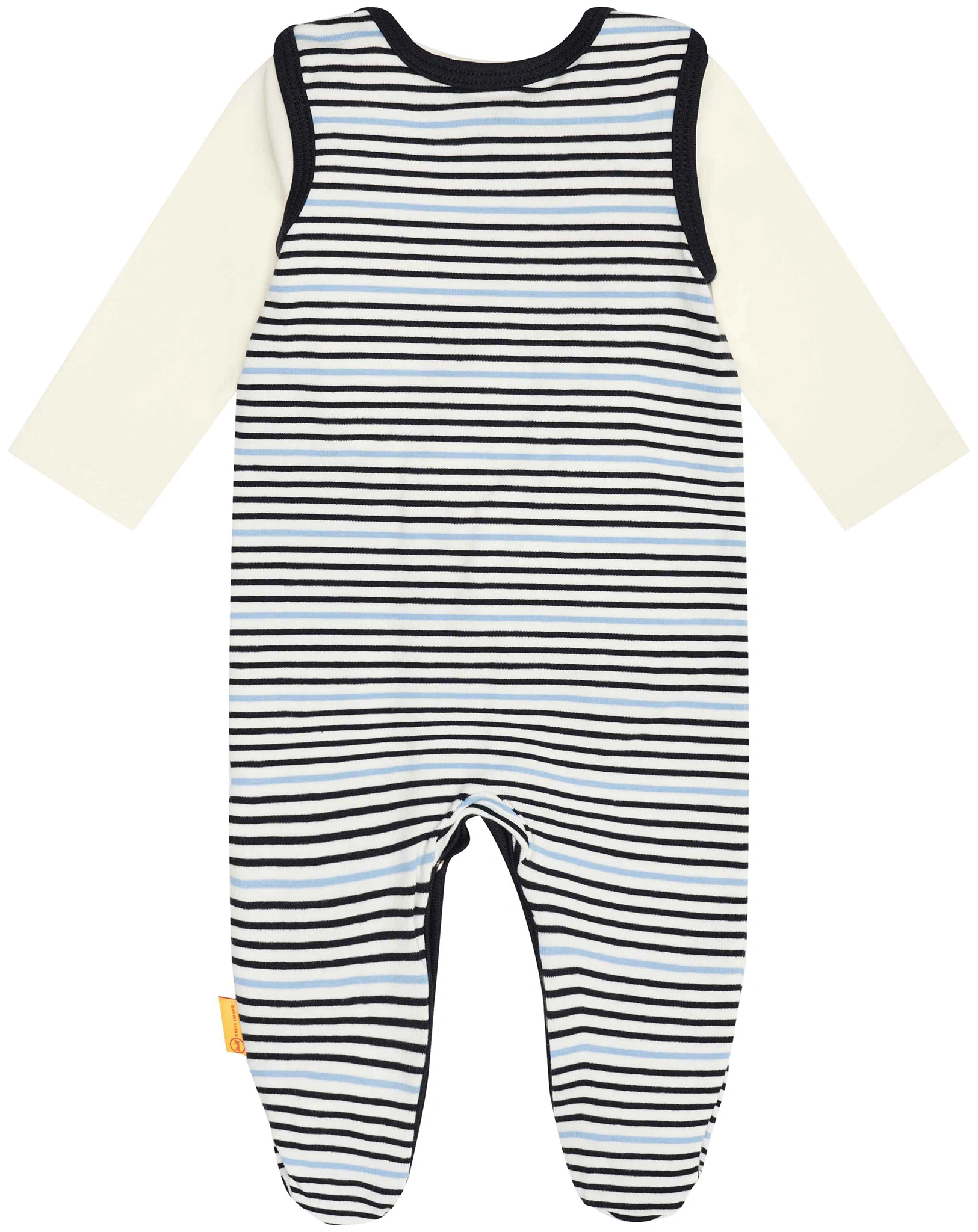 Strampler-Set PAWERFUL WELLNESS mit Langarmshirt in navy