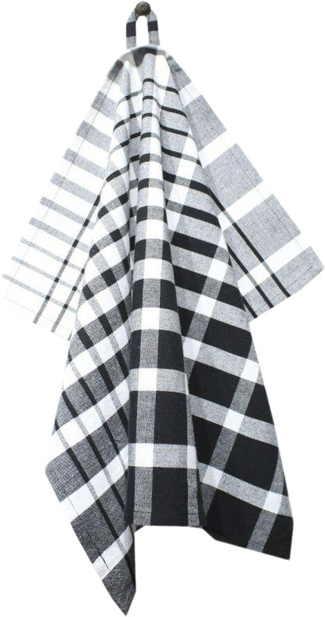 Magasin du Nord Collection Tea Towels 50x70 cm ENZO - Check black