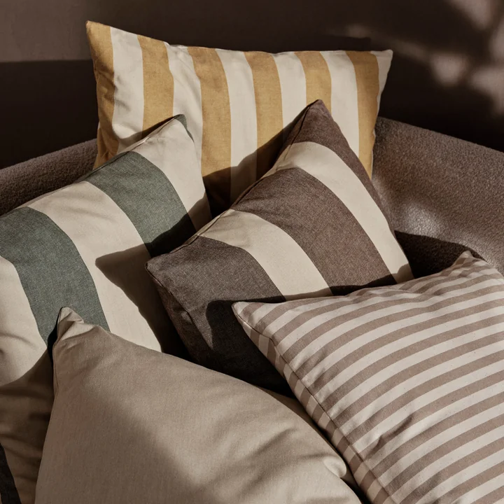 Ferm Living - Strand Outdoor Kissen, 50 x 50 cm, sand